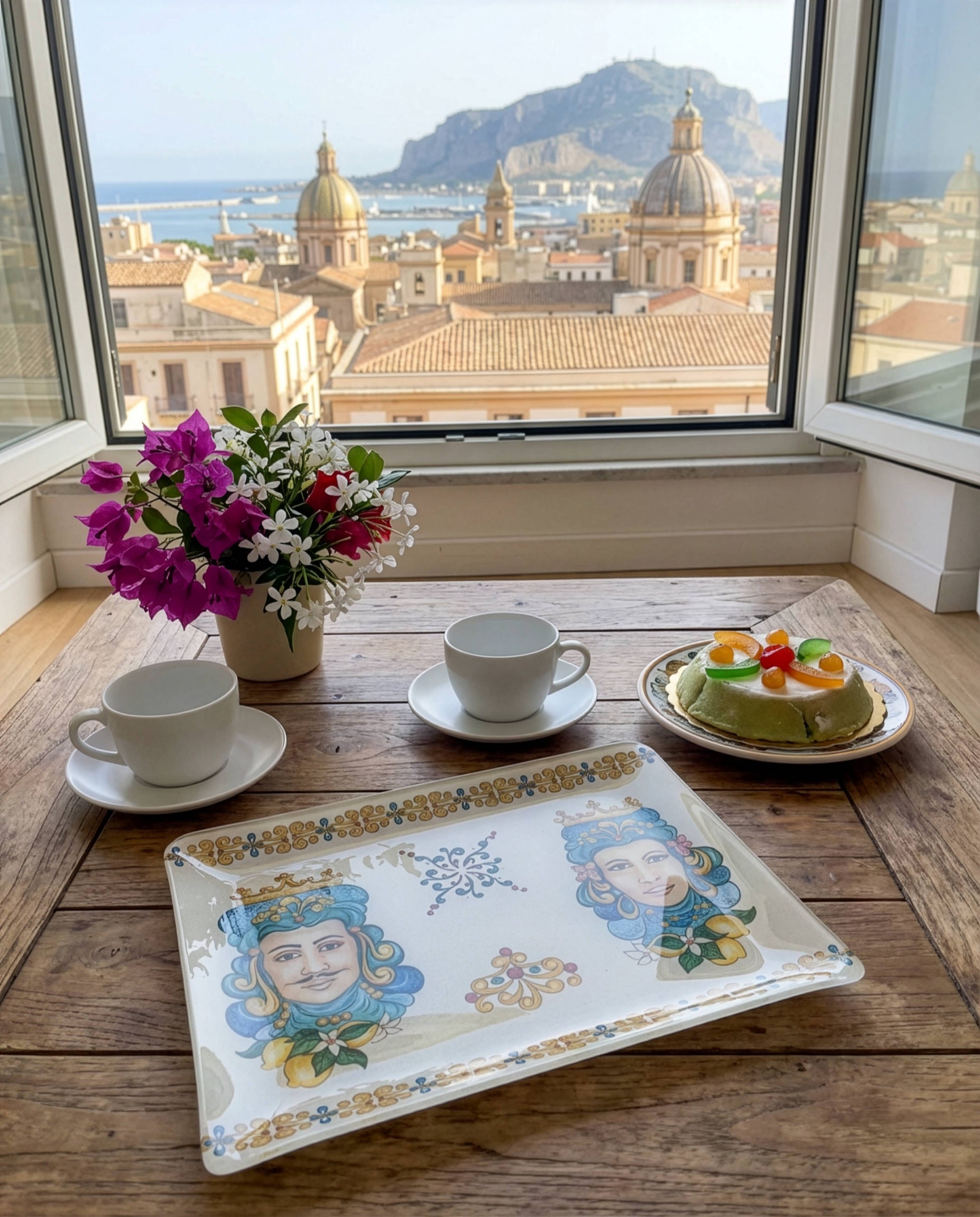 Tray «Teste Di Moro», 100% Made in Italy