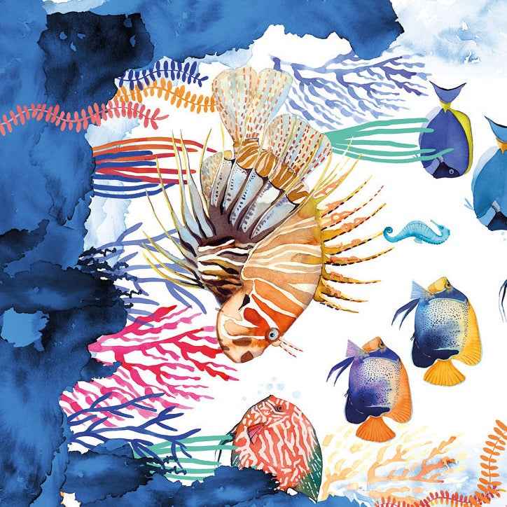 Cotton Satin Runner «The Reef» 100% Made in Italy
