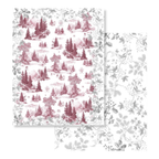 Toile De Jouy Velvet Throw Blanket, The Napking home textile, Blue