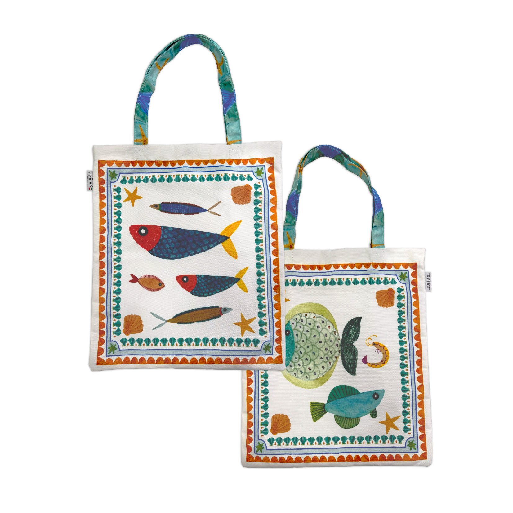 Totebag bag Marinella, 100% Made in Italy