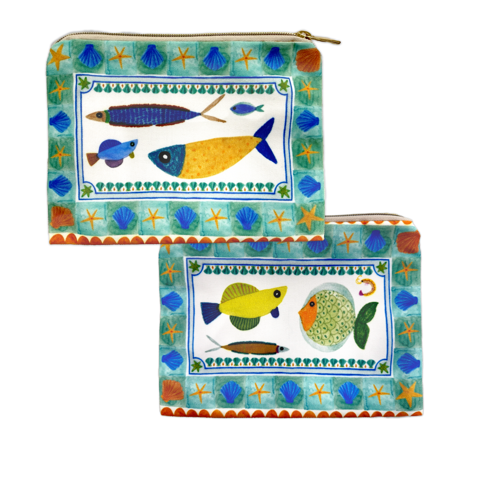 Velvet Trousse Marinella, 100% Made in Italy