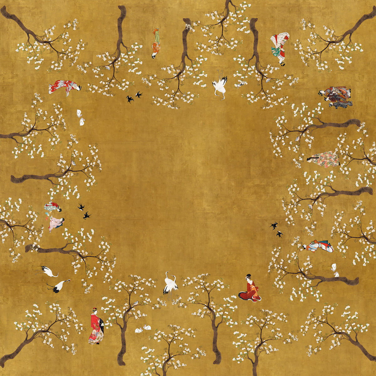 Nappe en lin haut de gamme «Ukiyo» 100% Made in Italy - The Napking