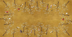 Ukiyo Premium Linen tablecloth with Japanese-inspired print, view 9