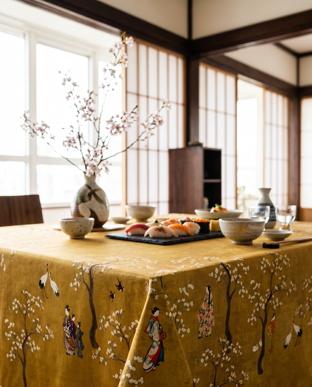 Nappe en lin Premium Ukiyo 100% Made in Italy