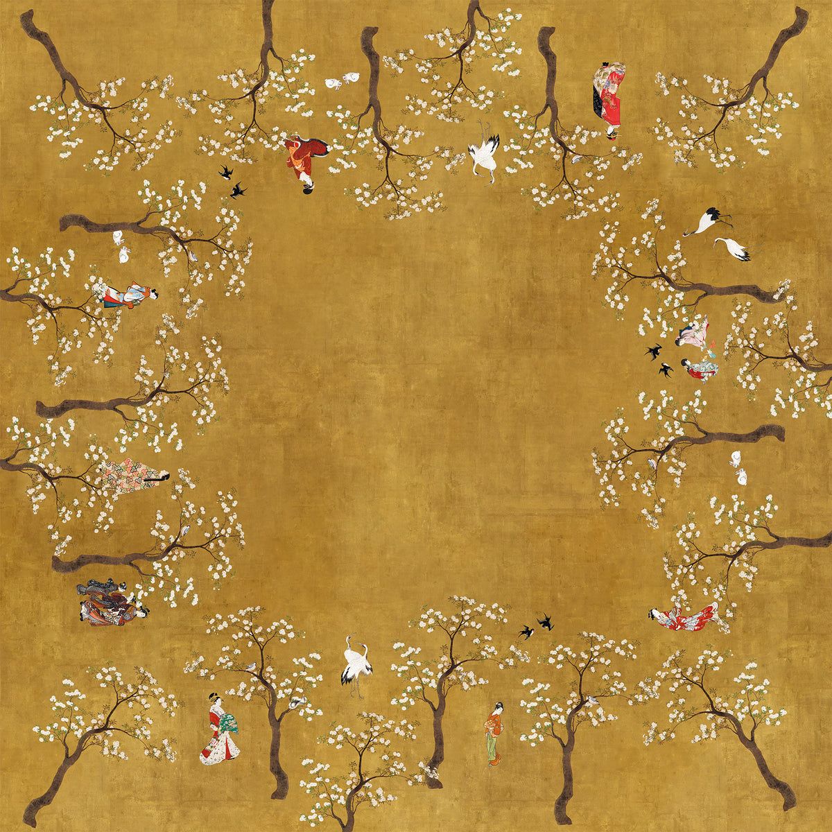 Nappe en lin haut de gamme «Ukiyo» 100% Made in Italy - The Napking