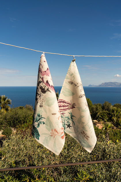 Küchentücher «Ventagli» 100% Made in Italy The Napking