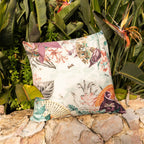 Linen Cushion Ventagli 100% Made in Italy - The Napking