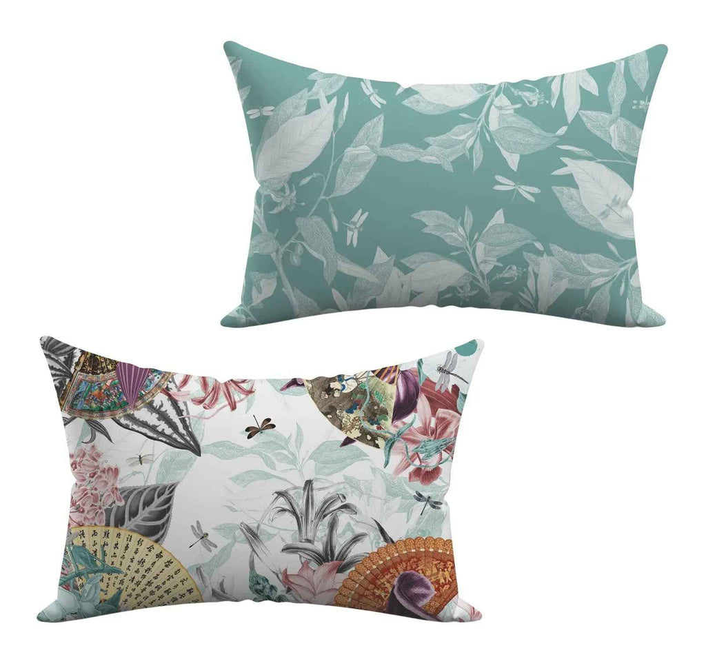 Cushion «Ventagli», 100% Made in Italy