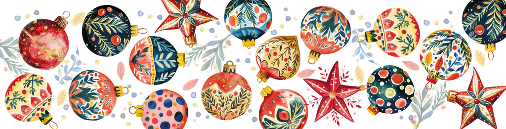 Pure Linen Runner «Magic Xmas» 100% Made in Italy - The Napking