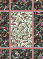 Xmas Charms Pure Linen Kitchen Towel