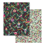 Xmas Charms Velvet Throw Blanket, The Napking home textile