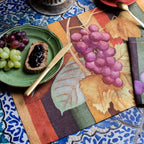 Set aus 4 Tischsets «Bacco» Leinen 100% Made in Italy - The Napking