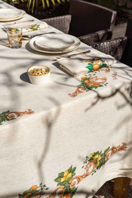 Linen Tablecloths Medoro 100% Made in Italy - The Napking
