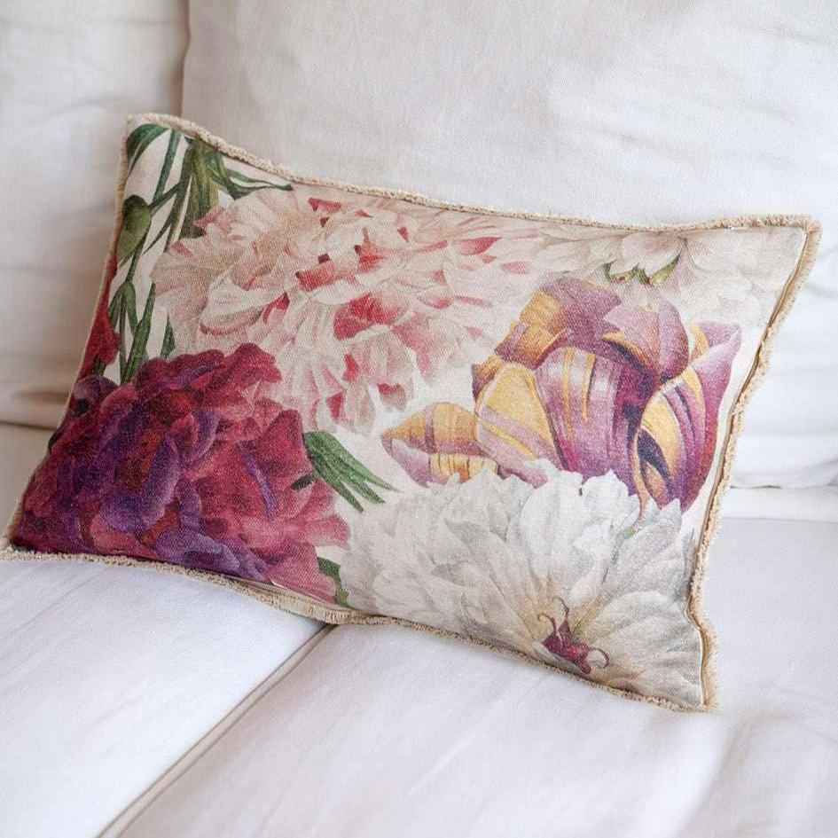 Cushion «Garden Eden», 100% Made in Italy - The Napking