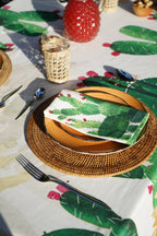 Set Of 4 Napkins «Fichi d'India» 100% Made in Italy - The Napking