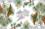 Tischdecken «Le Sapin» 100% Made in Italy - The Napking