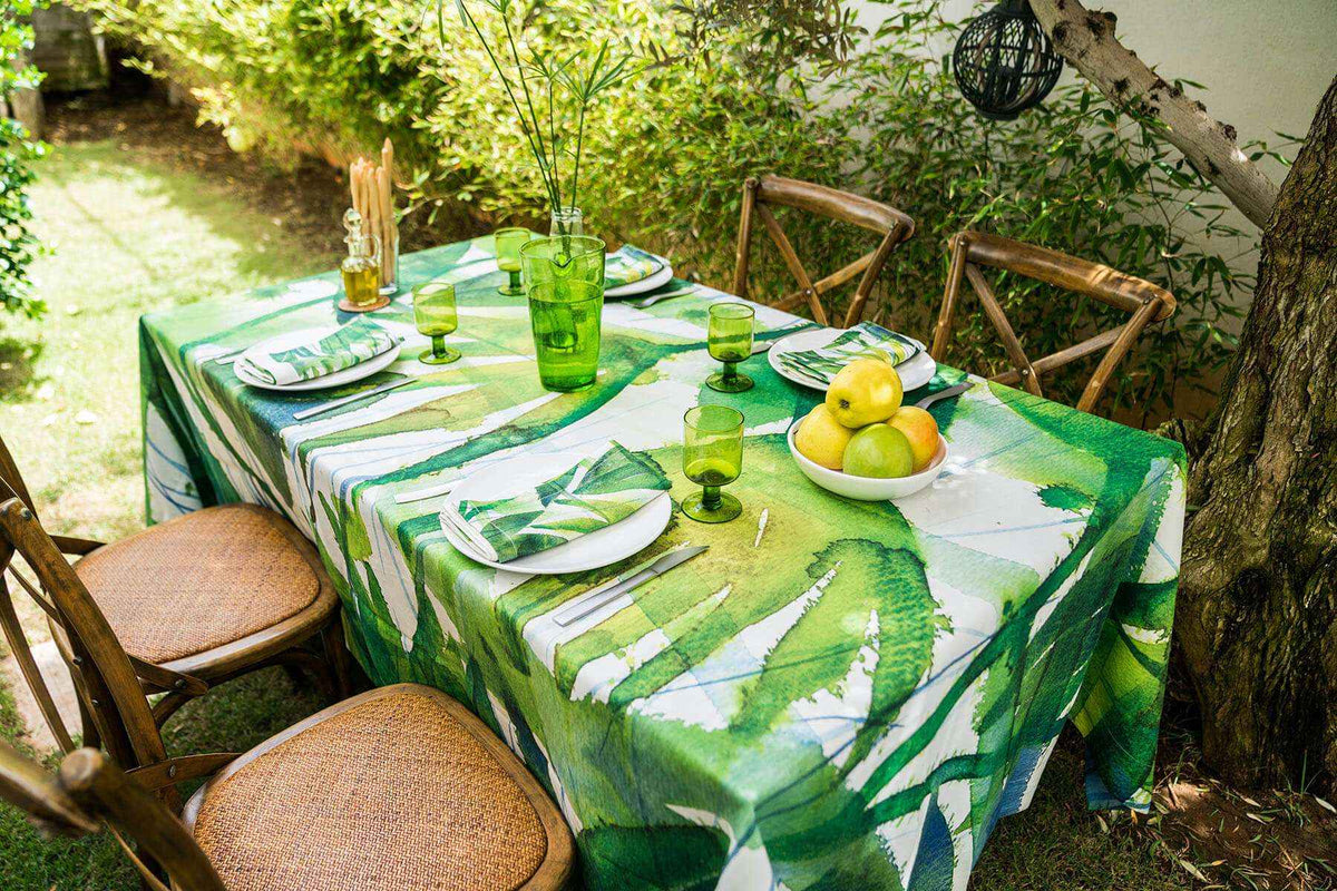 Leinen-Tischdecken Paper 100% Made in Italy