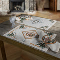Set aus 4 Tischsets Argante Leinen 100% Made in Italy - The Napking