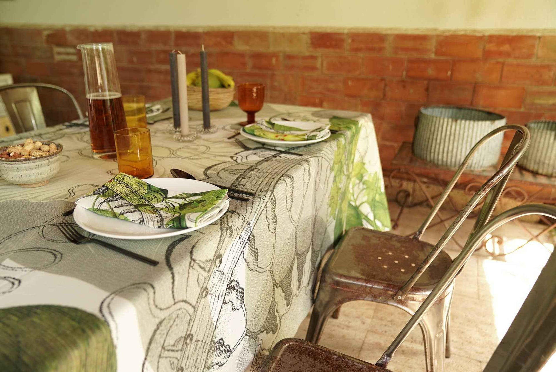 Tablecloths «Kaos» 100% Made in Italy - The Napking