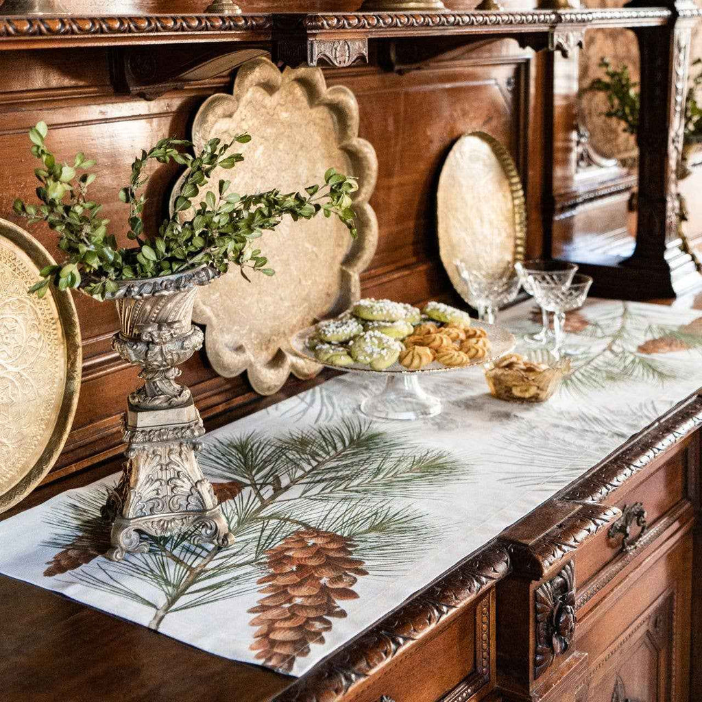 Linen Runner Le Sapin 100% Made in Italy - The Napking