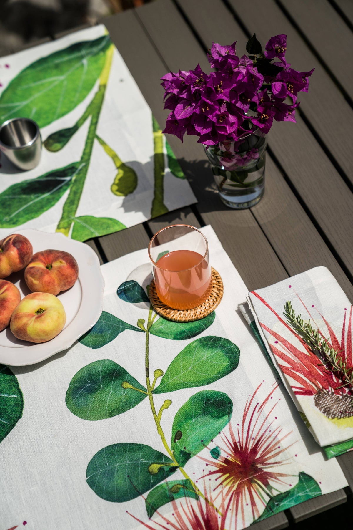 Set de 4 serviettes «Capperi» 100% Made in Italy | The Napking