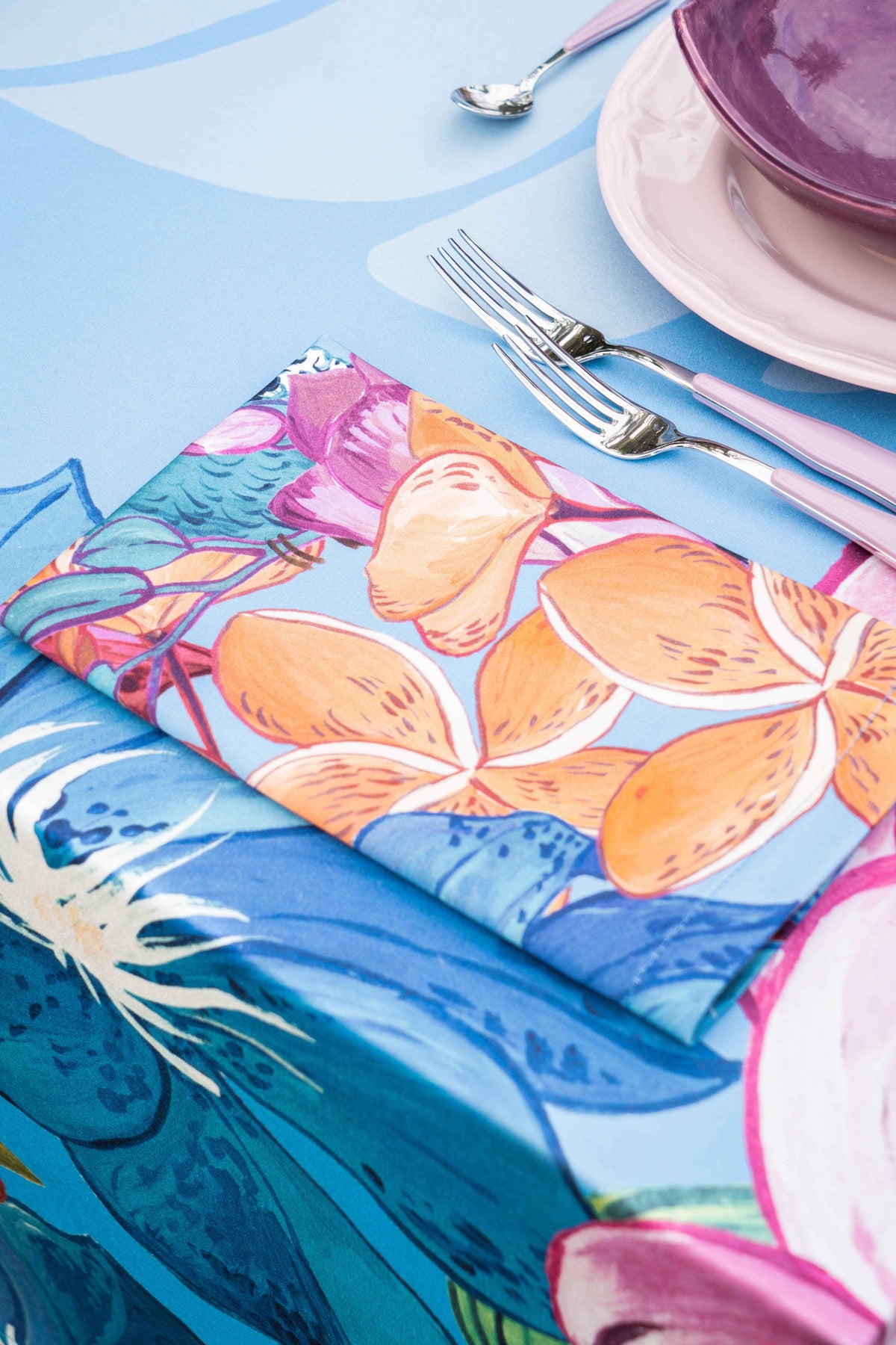 Set de 4 serviettes «Cocorite» 100% Made in Italy | The Napking