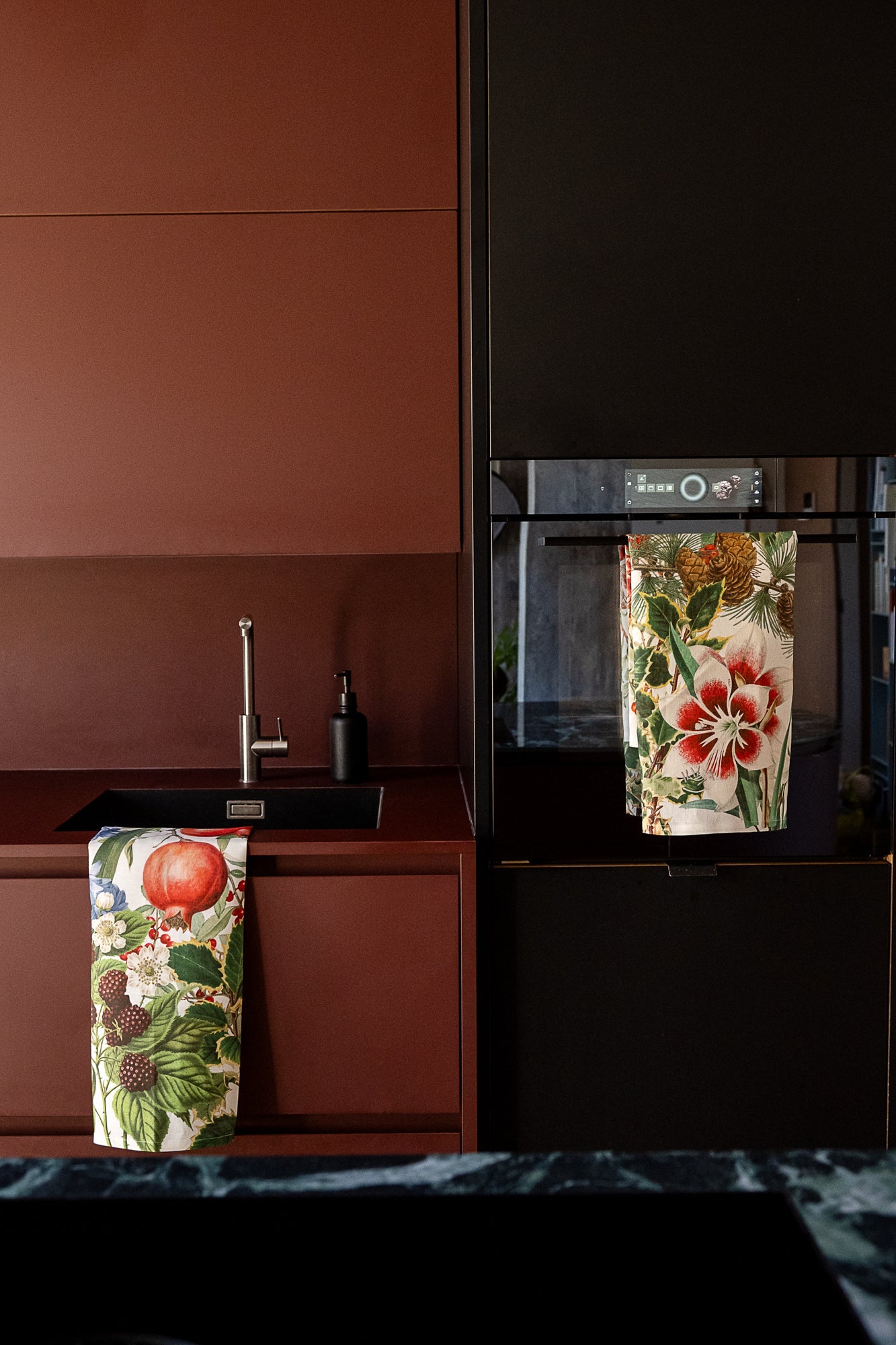 Kitchen Towels «Natalia», 100% Made in Italy - The Napking