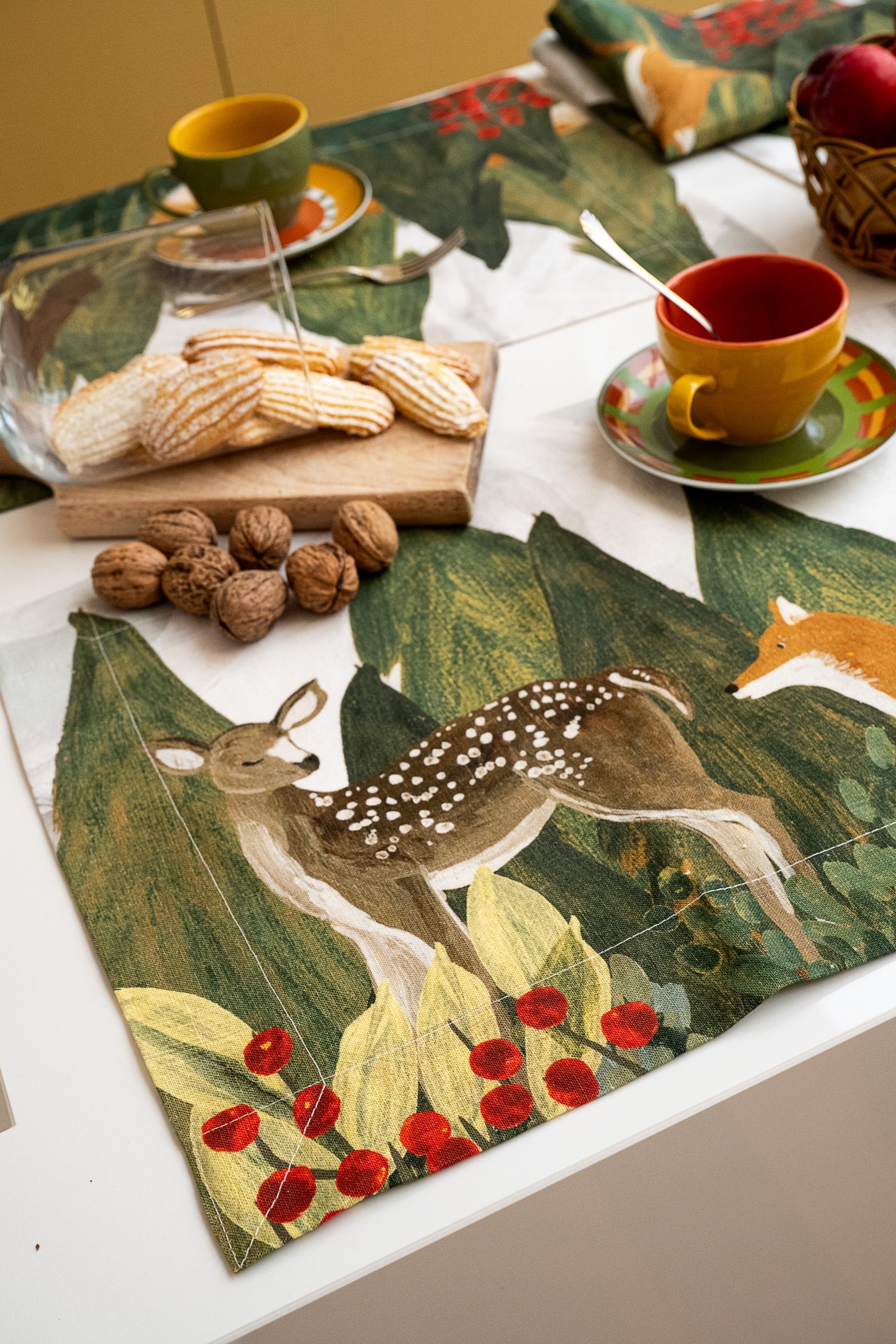 Set of 4 Placemats «Reinard» Linen 100% Made in Italy - The Napking