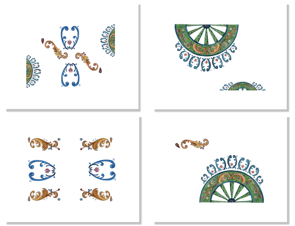 Set of 4 Placemats «Siciliam» Linen 100% Made in Italy The Napking