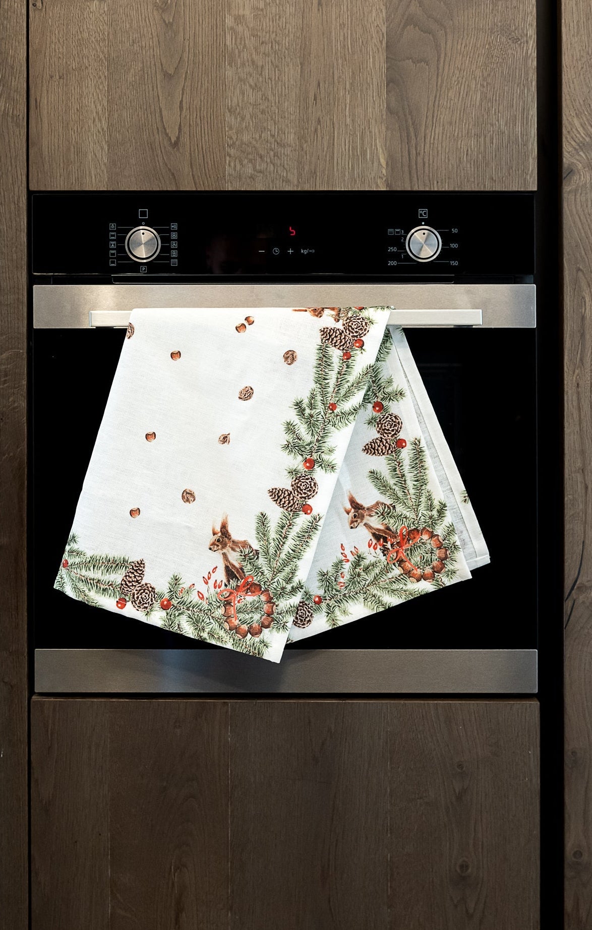 Kitchen Towels «The Squirrel», 100% Made in Italy - The Napking