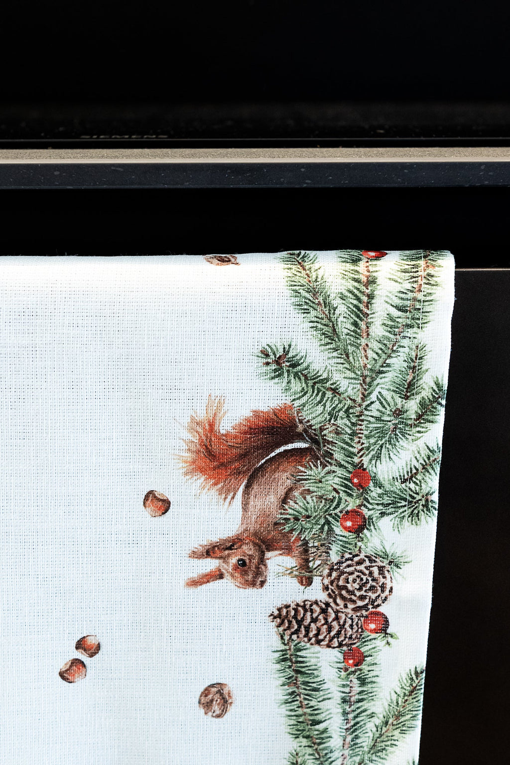 Kitchen Towels «The Squirrel», 100% Made in Italy - The Napking