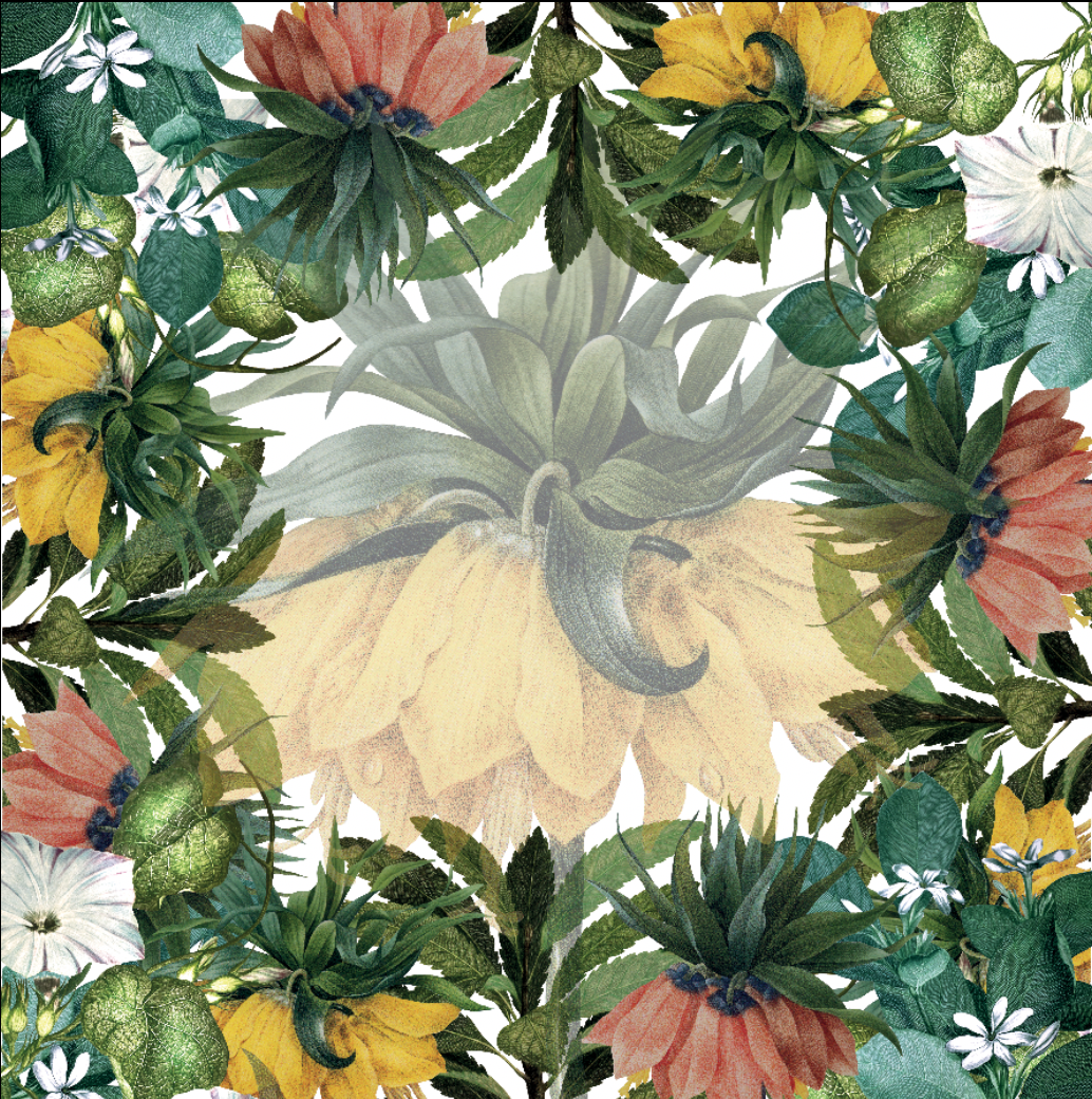 Linen Tablecloth «Fritillaria» - 100% Made in Italy The Napking