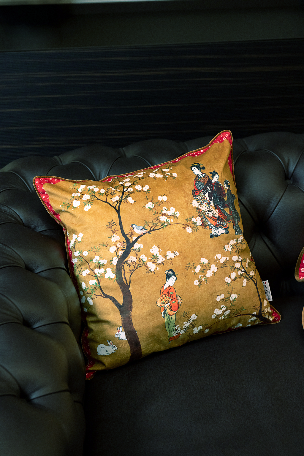 Coussin «Ukiyo», 100% Made in Italy The Napking